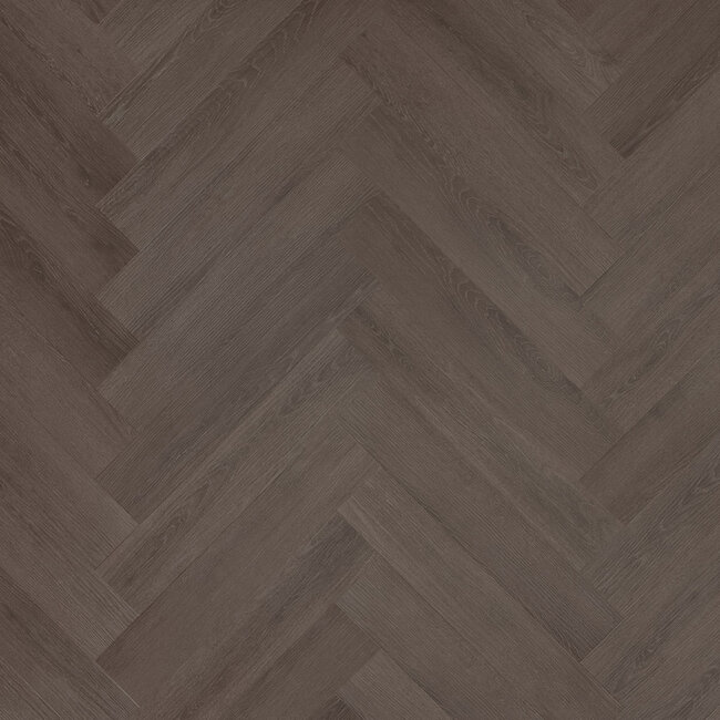 Floer Visgraat PVC – Zwart Eiken (Uitlopend)