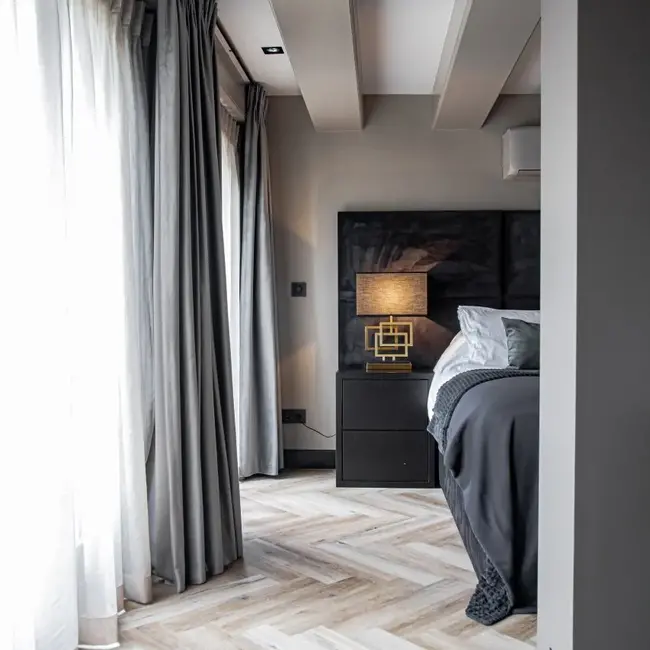 City Visgraat 5700 (rigid click) Smoked Oak Light