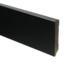 MDF Moderne plint zwart voorgelakt RAL 9005