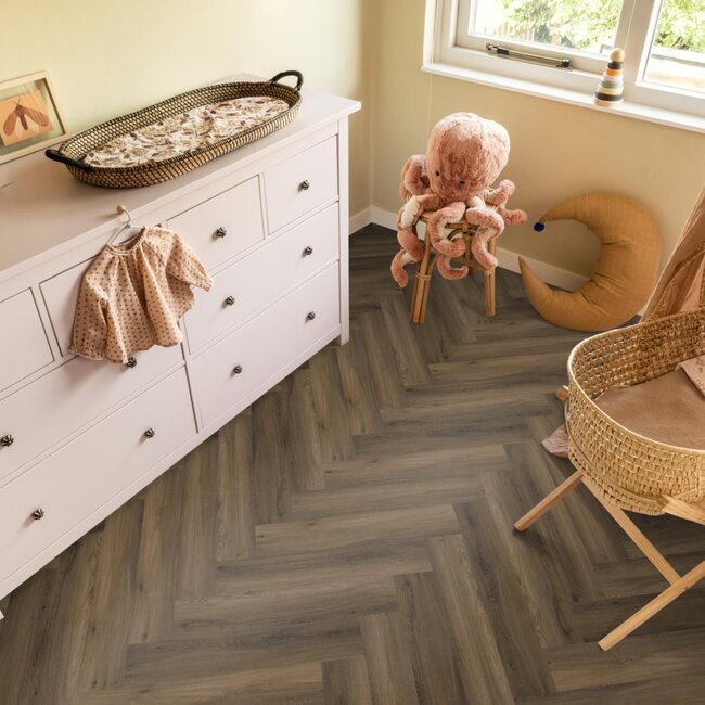 Ambiant Spigato Dryback PVC Warm Brown