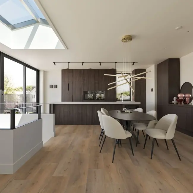 FLOORWORLD Yulara XL Plank Bruin Eiken Plak PVC