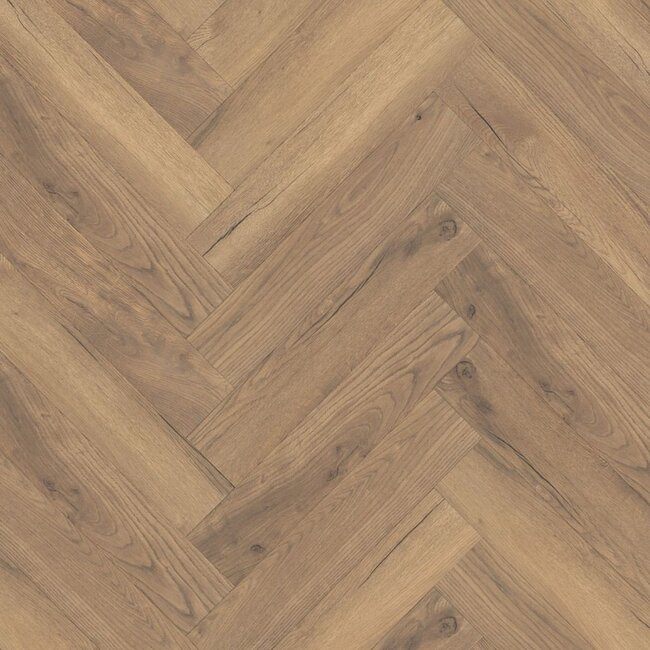 Ambiant Marquant Eiken Natuur visgraat