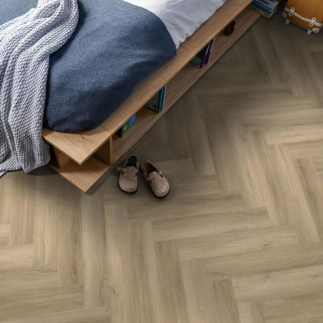 Ambiant Spigato visgraat click SRC beige