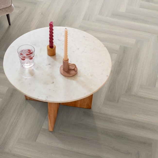 Ambiant Spigato visgraat click SRC grey