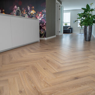 Floer Floer Visgraat Laminaat – Natuur Eiken