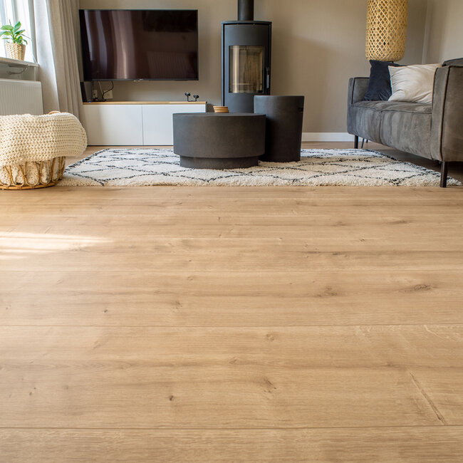 Floer Landhuis Laminaat – Onbehandelde Eik