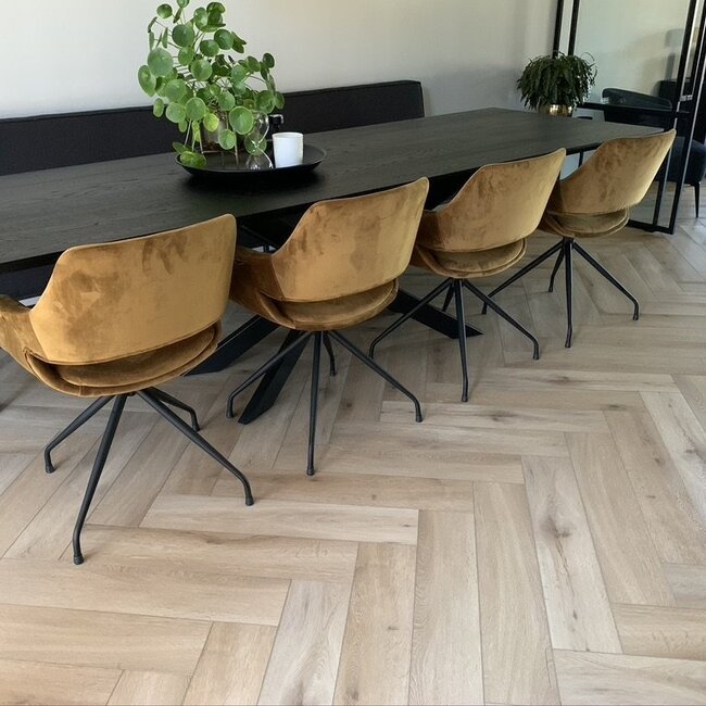 Gelasta Callisto Visgraat 4201 (dryback) Natural Oak Light