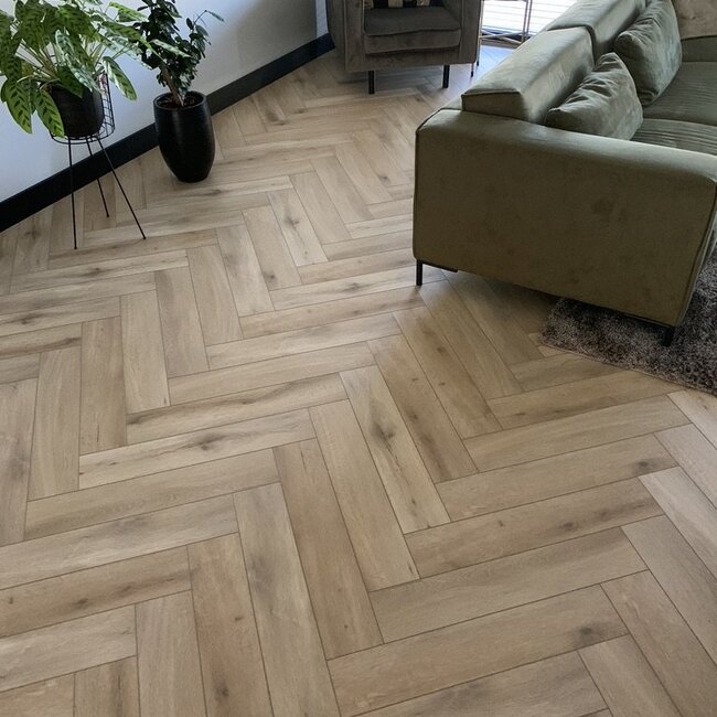 Gelasta Callisto Visgraat 4201 (dryback) Natural Oak Light