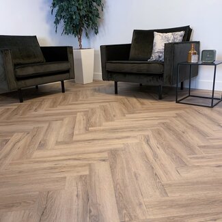 Gelasta Gelasta City Visgraat 4700 (dryback) Smoked Oak Light