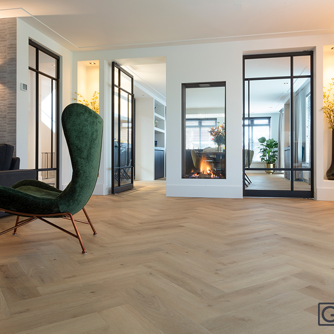 Gelasta Vario Visgraat 4400 (dryback) Prestige Oak Natural