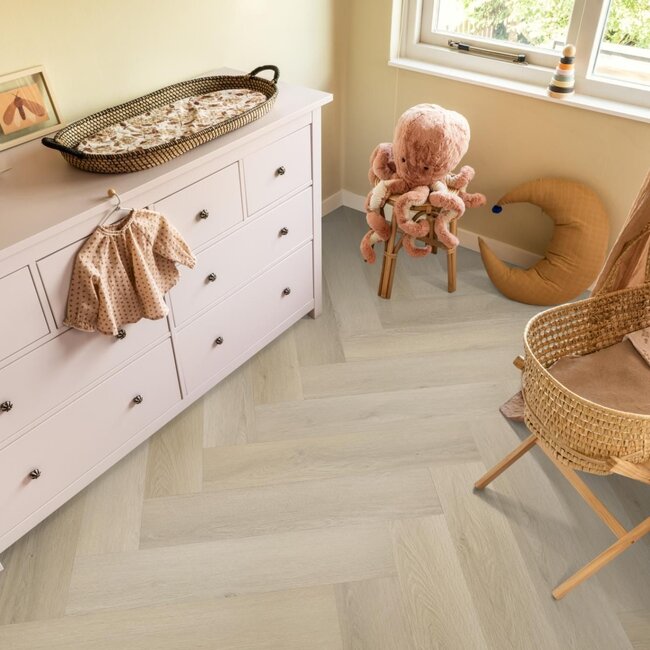 Ambiant Spigato Marento Visgraat Dryback Light Oak