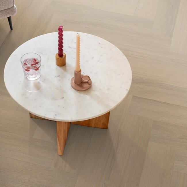 Ambiant Spigato Viranto Visgraat Dryback Warm Beige