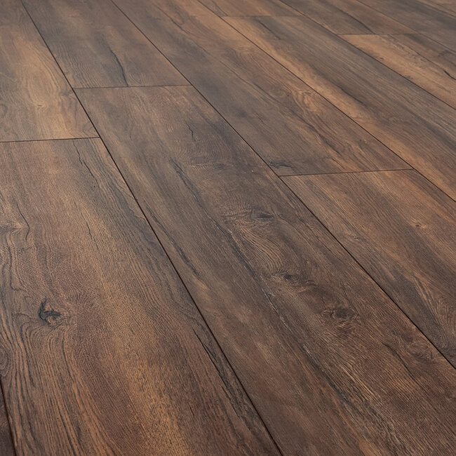 Floer Sloophout Laminaat - Ruw Donker Eiken