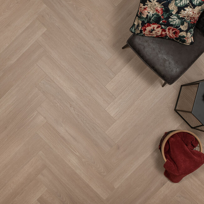 Floer Walvisgraat Laminaat – Griend Grijs