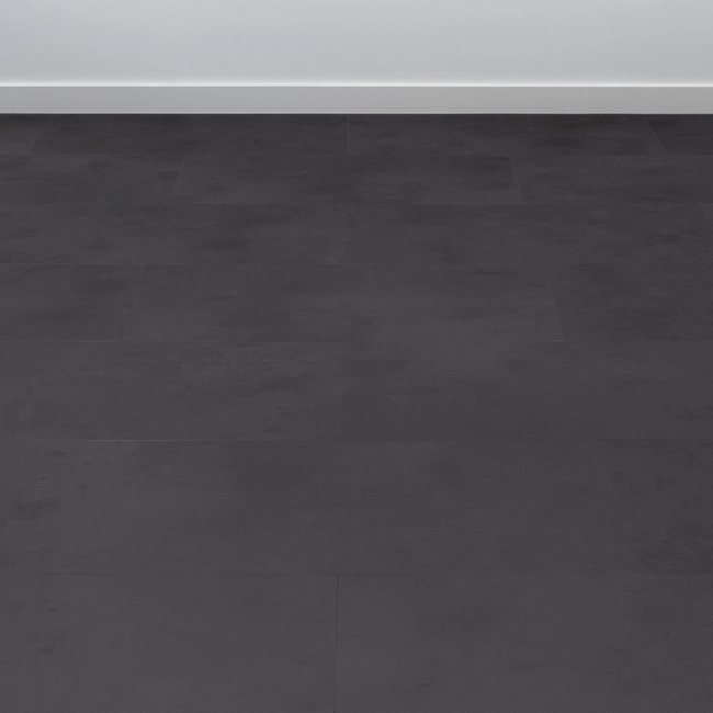 Floer Tegel PVC – Betonlook Zwart