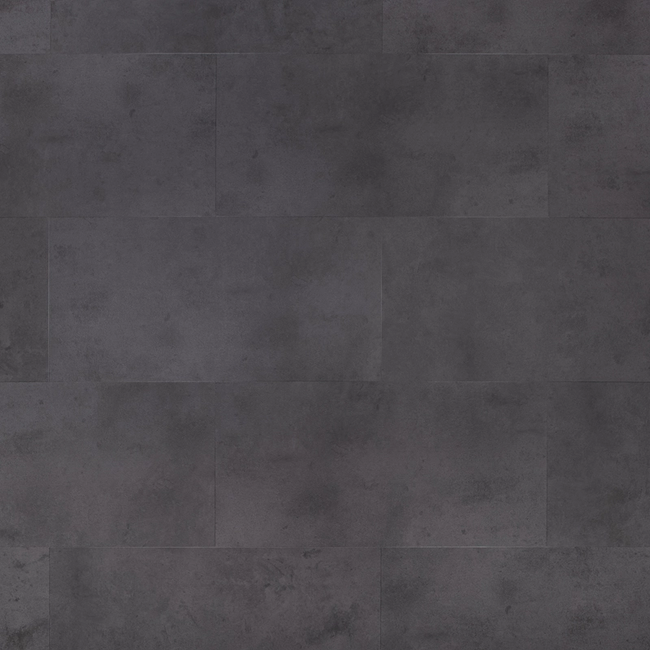 Floer Tegel PVC – Betonlook Zwart
