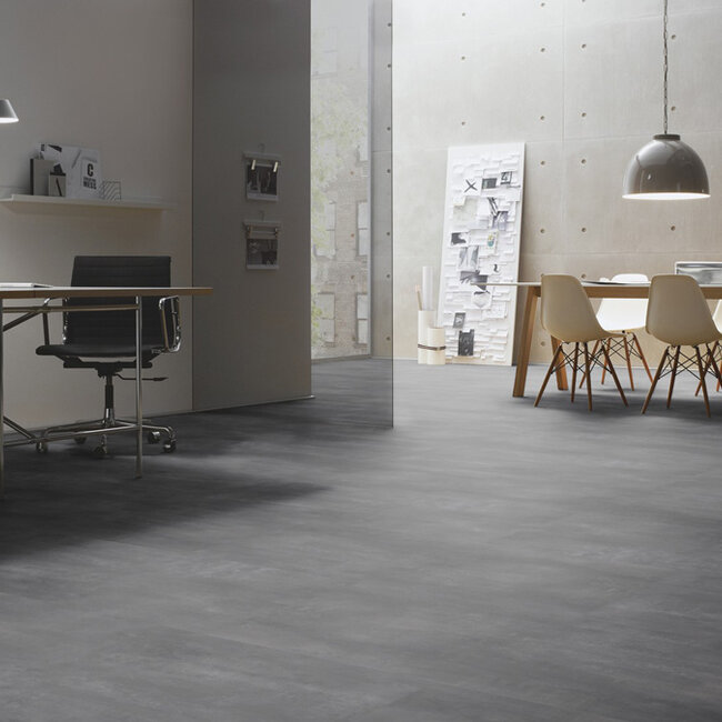 Floer Tegel PVC – Beton Antraciet (Uitlopend)