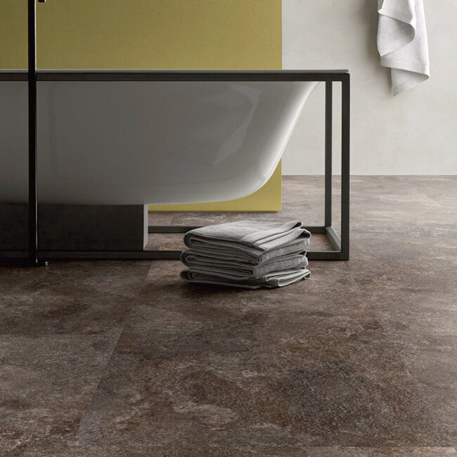 Floer Tegel PVC – Graniet Donker (Uitlopend)