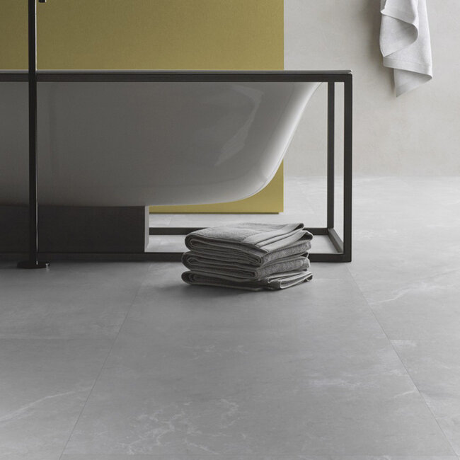 Floer Tegel PVC – Keramisch Lichtgrijs (Uitlopend)