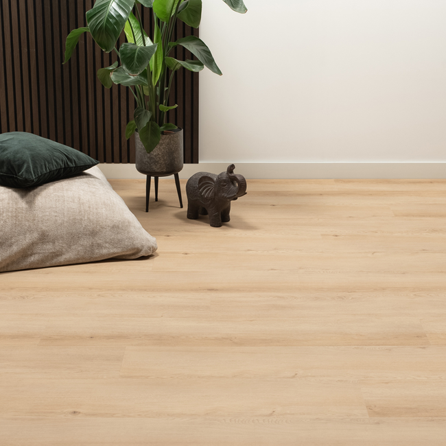 Floer Natuur Click PVC – Cilento Crème