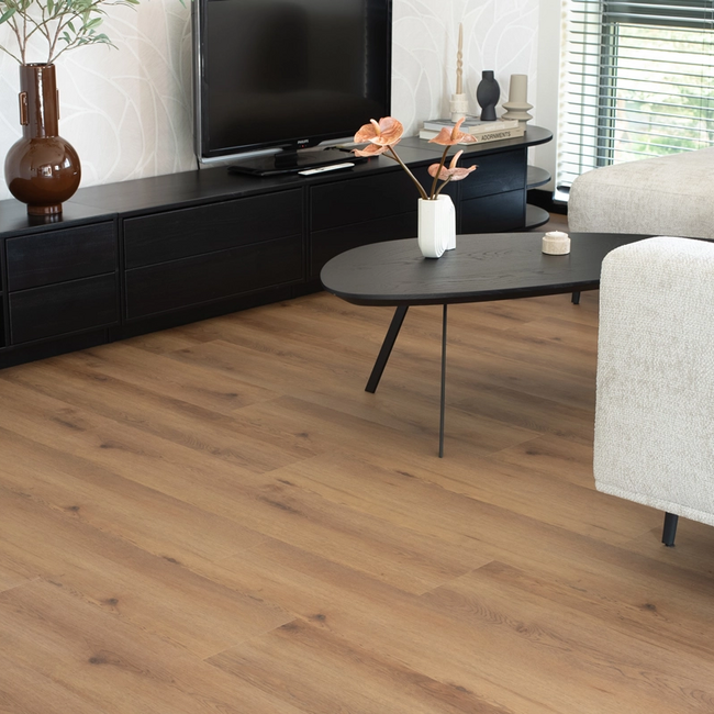 Floer Natuur Click PVC – Niederhorn Nootbruin