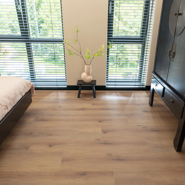 Floer Natuur Click PVC – Niederhorn Nootbruin