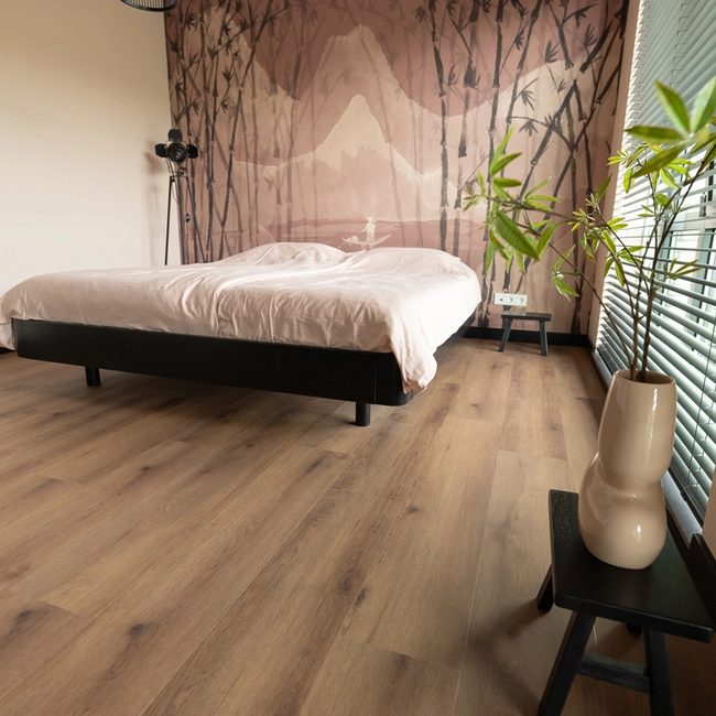 Floer Natuur Click PVC – Niederhorn Nootbruin