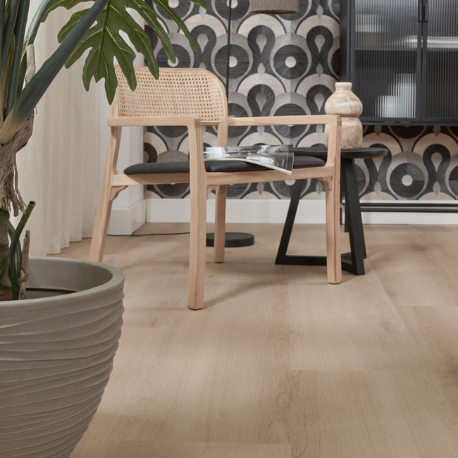 Floer Landhuis Click PVC – Lichtbruine Eik