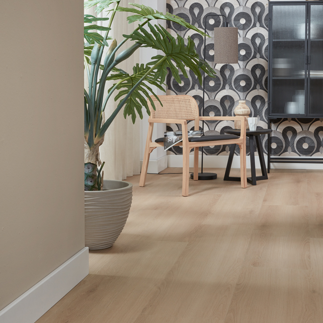 Floer Landhuis Click PVC – Lichtbruine Eik