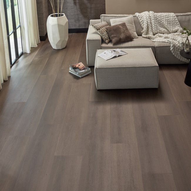 Floer Landhuis Click PVC – Donkere Eik