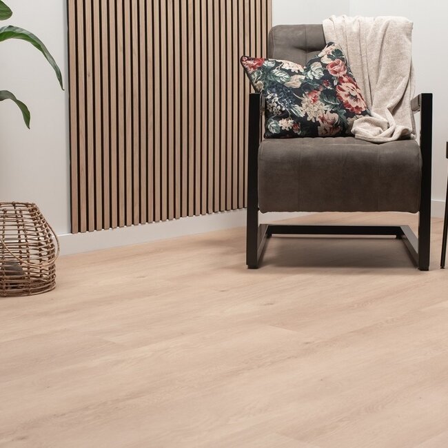 Floer Landhuis Click PVC – Witte Eik