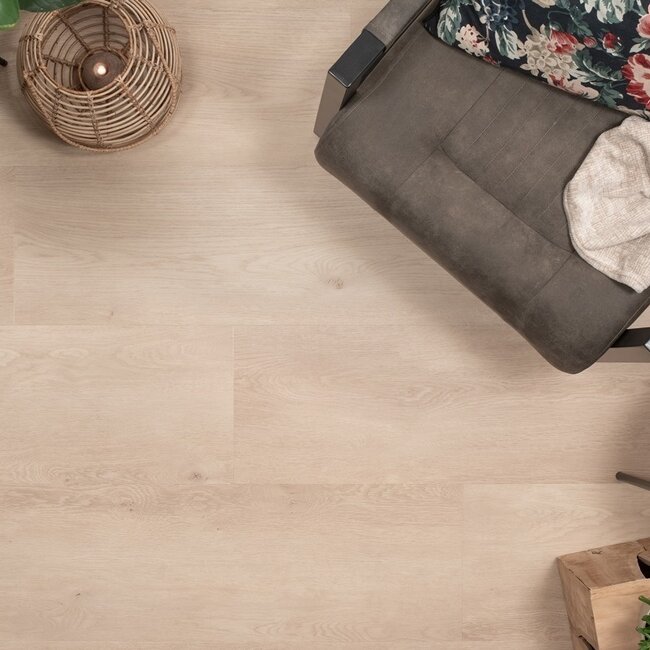 Floer Landhuis Click PVC – Witte Eik