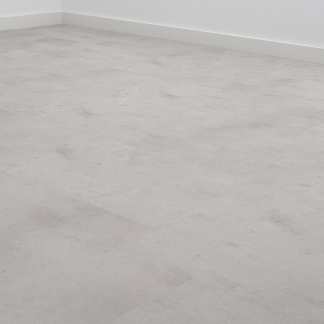 Floer Tegel Click PVC – Betonlook Lichtgrijs