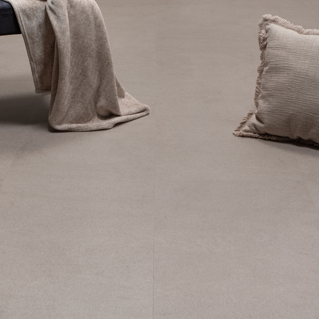 Floer Tegel Click PVC – Betonlook Greige