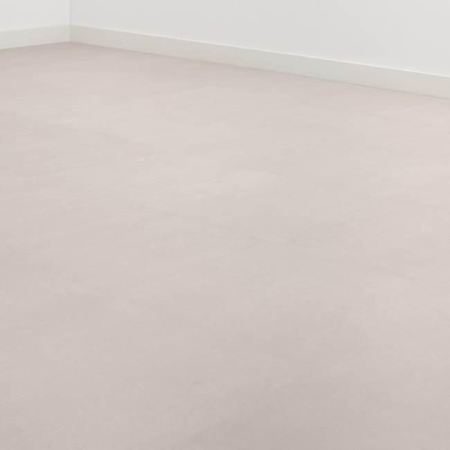 Floer Tegel Click PVC – Betonlook Zand