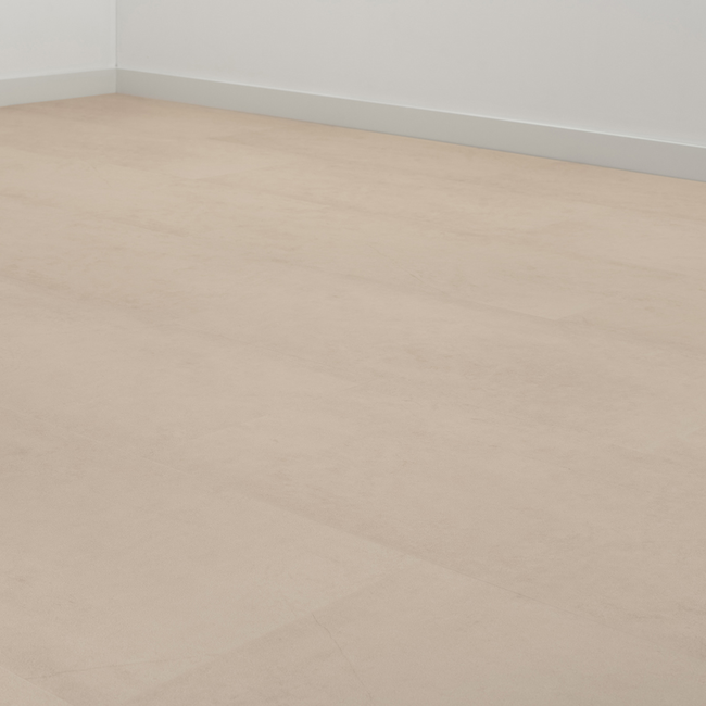 Floer Tegel Click PVC – Betonlook Beige