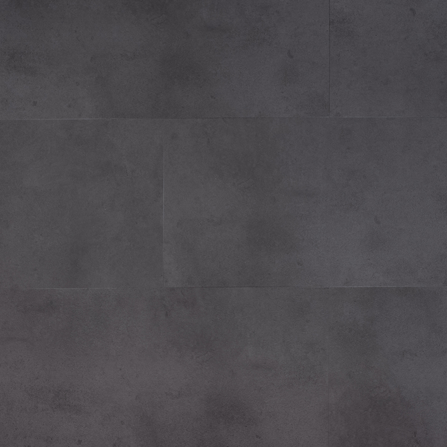 Floer Tegel Click PVC – Betonlook Zwart