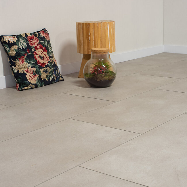 Floer Tegel Click PVC – Tankenberg Leemgrijs (Uitlopend)