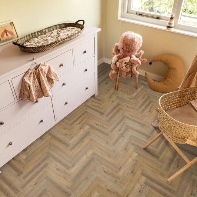 Ambiant Spigato visgraat dryback dark oak