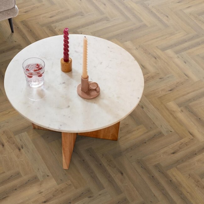 Ambiant Spigato visgraat dryback dark oak