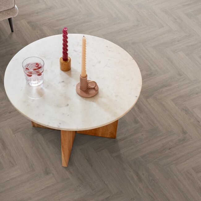 Ambiant Spigato visgraat dryback smoky