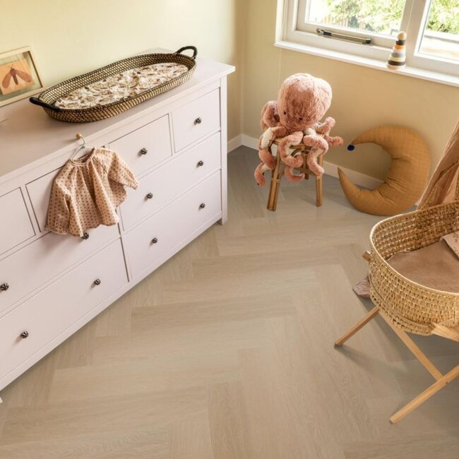 Ambiant Spigato Estino visgraat dryback natural oak