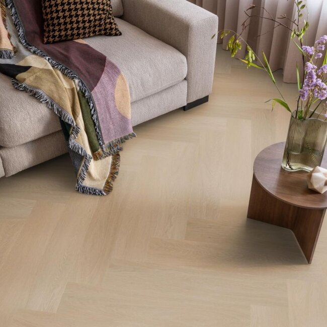 Ambiant Spigato Estino visgraat dryback natural oak