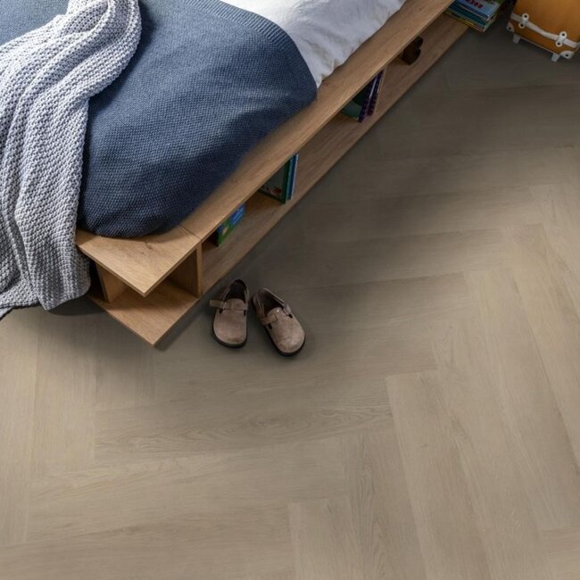 Ambiant Spigato Navaro visgraat dryback beige