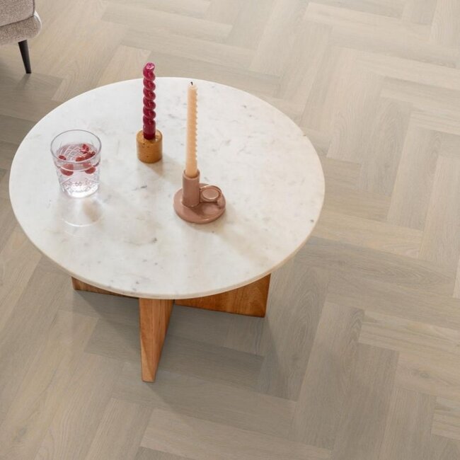 Ambiant Spigato visgraat smal dryback beige