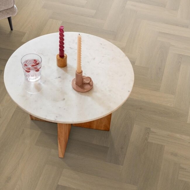 Ambiant Spigato visgraat smal dryback natural