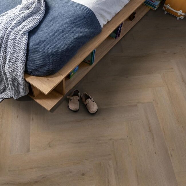 Ambiant Spigato Vivero visgraat dryback natural oak