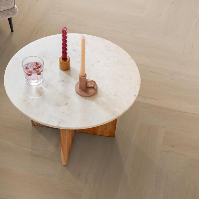 Ambiant Spigato Vivero visgraat dryback beige