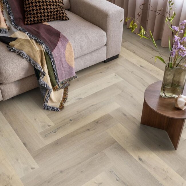 Ambiant Spigato visgraat click SRC light oak