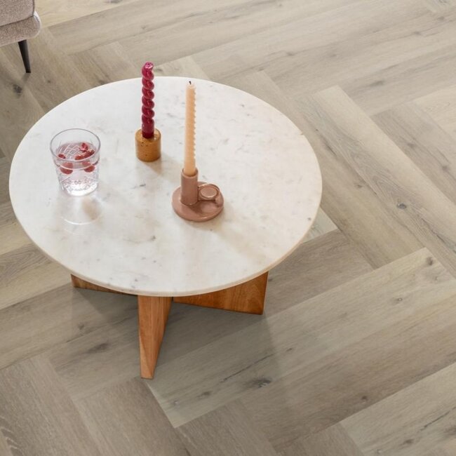 Ambiant Spigato visgraat click SRC light oak